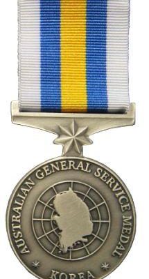 REPLICA GENERAL SERVICE MEDAL KOREA