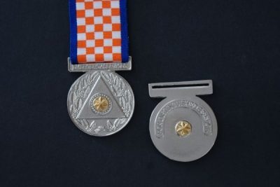 REPLICA EMERGENCY SERVICE MEDAL