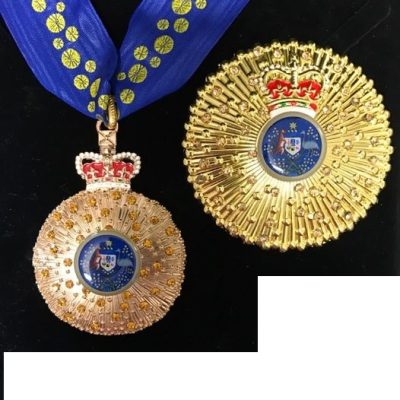 REPLICA KNIGHT COMPANION OF THE ORDER OF AUSTRALIA SET, AK
