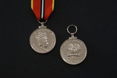 REPLICA PNG 10th ANNIVERSARY MEDAL