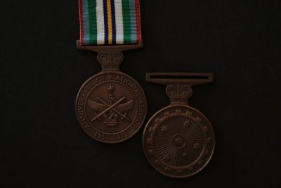 REPLICA NATIONAL SERVICE MEDAL