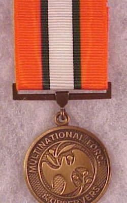 REPLICA MULTI NATIONAL FORCES MEDAL MFO