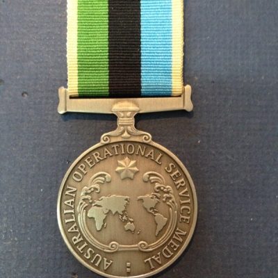 REPLICA OPERATIONAL SERVICE MEDAL GREATER MIDDLE EAST
