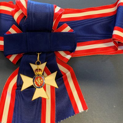 REPLICA KNIGHT GRAND COMMANDER OF THE ROYAL VICTORIAN ORDER SASH