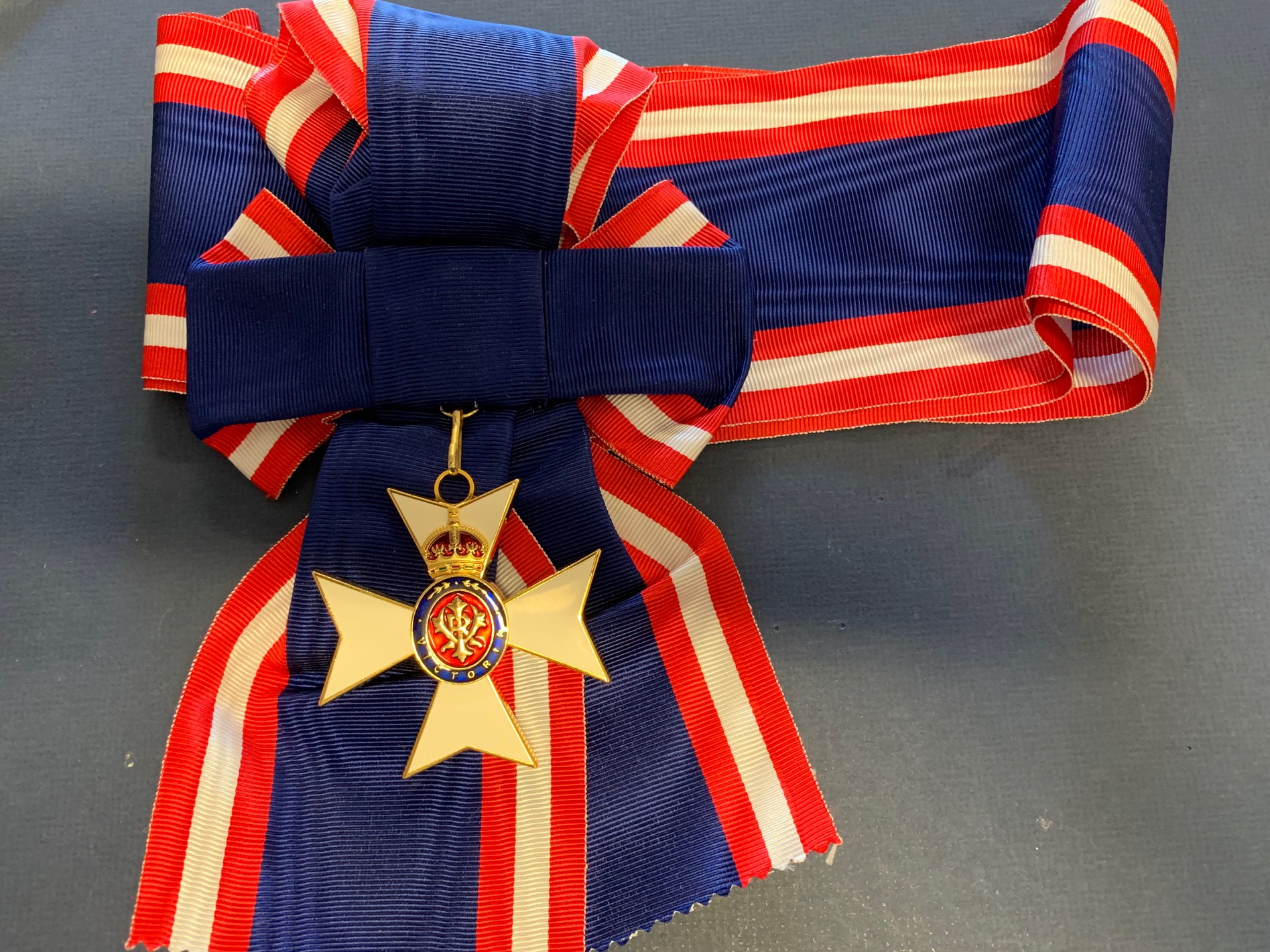 REPLICA KNIGHT GRAND COMMANDER OF THE ROYAL VICTORIAN ORDER SASH