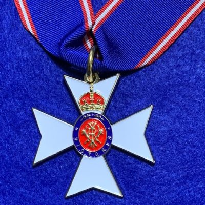 REPLICA COMMANDER OF THE ROYAL VICTORIAN ORDER, NEW VERSION, 3 PART DOUBLE SIDED
