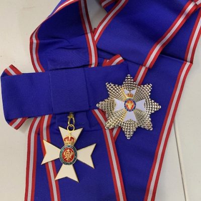 REPLICA KNIGHT GRAND COMMANDER OF THE ROYAL VICTORIAN ORDER SASH