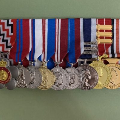 REPLICA MEDALS WORN BY KING CHARLES III