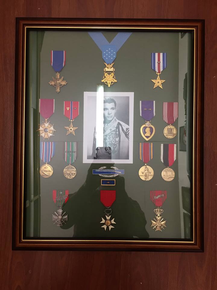 REPLICA SET OF MEDALS AWARDED TO AUDIE MURPHY Quarterdeck Medals