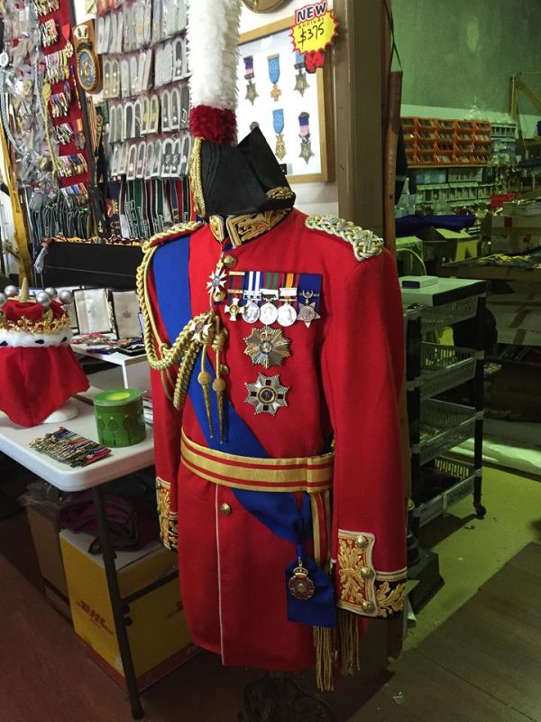REPLICA 1901 BRITISH ARMY GENERAL'S FULL DRESS TUNIC - Quarterdeck