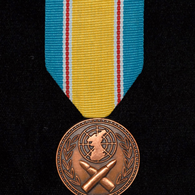 REPLICA KOREAN WAR VETERANS MEDAL, WITH RIBBON