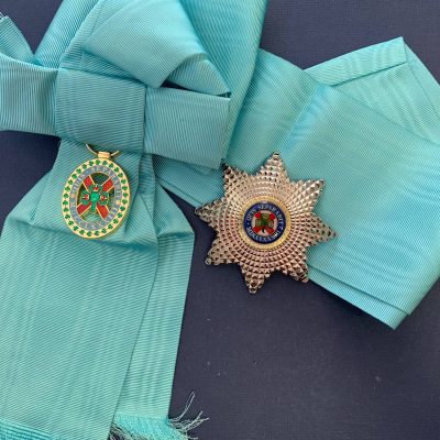 REPLICA ORDER OF SAINT PATRICK, SASH, SASH BADGE AND BREAST STAR