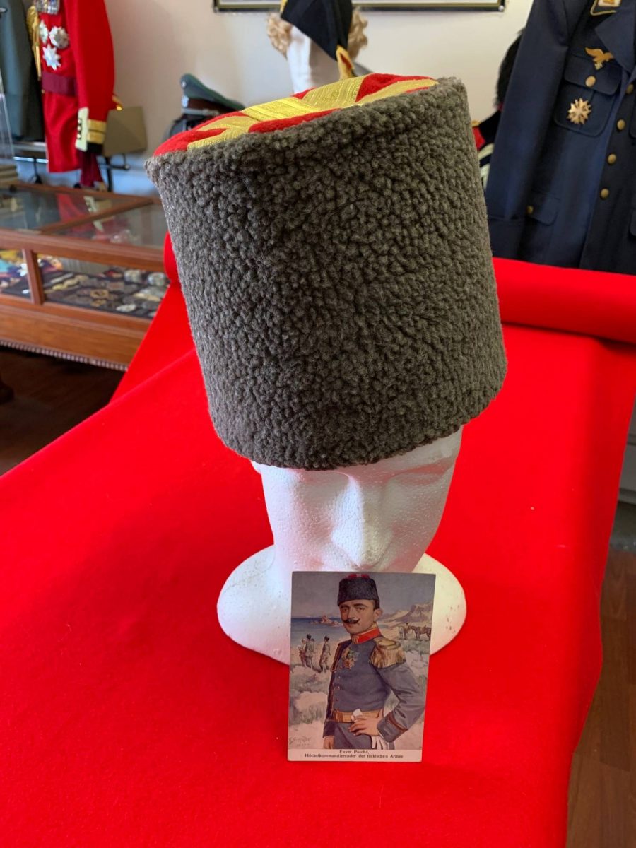 REPLICA WW1 OTTOMAN GENERALS FUR HAT Quarterdeck Medals & Militaria