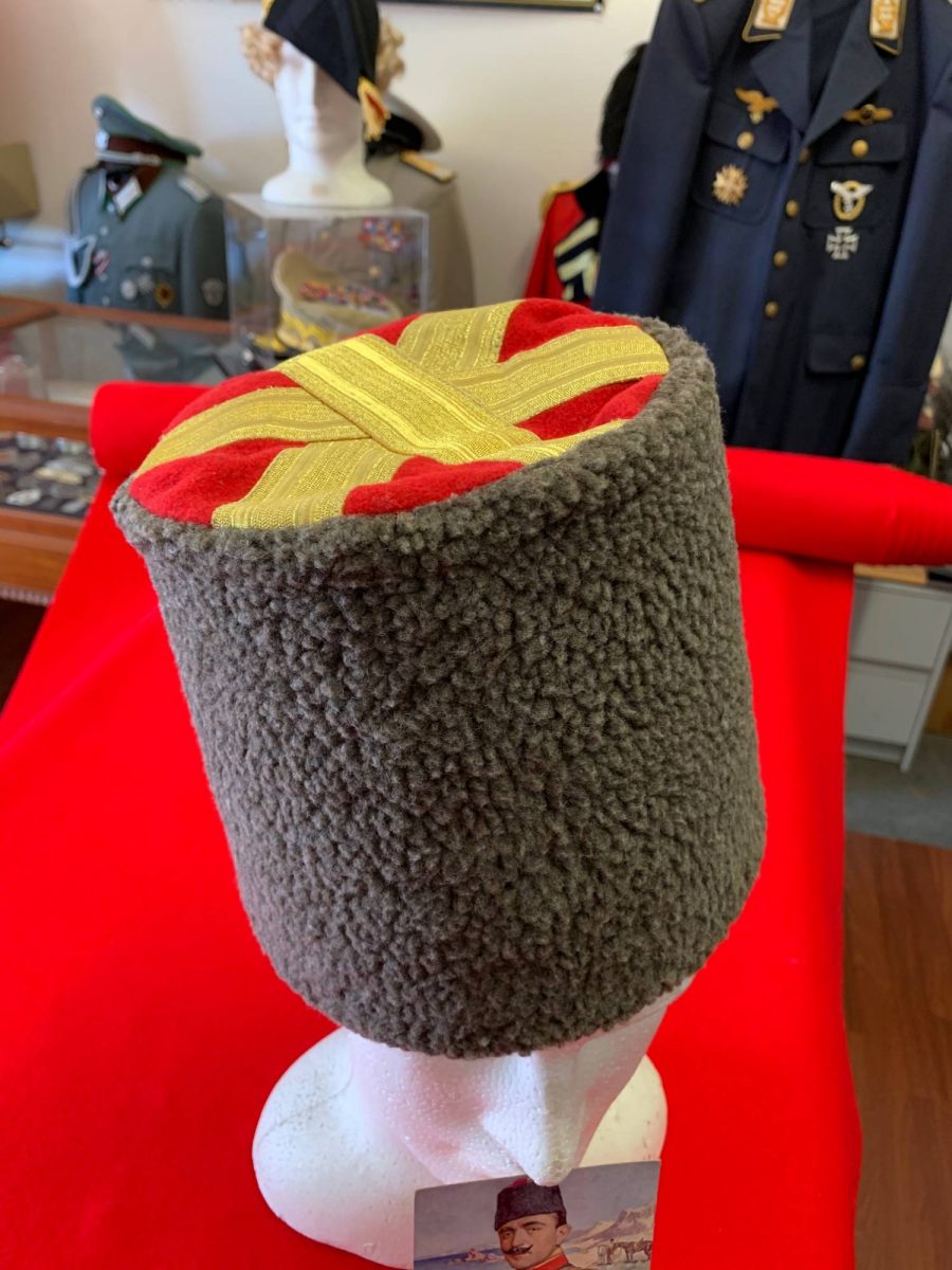 REPLICA WW1 OTTOMAN GENERALS FUR HAT Quarterdeck Medals & Militaria