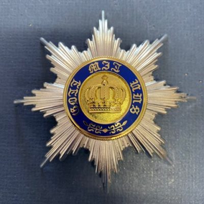 REPLICA PRUSSIAN ORDER OF THE CROWN 1st CLASS STAR