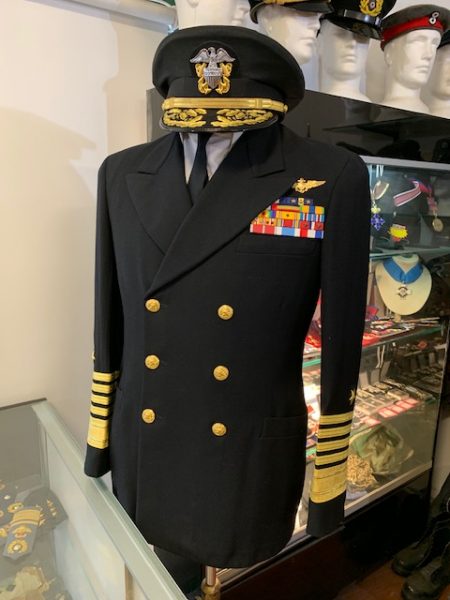 REPLICA WW2 US NAVY FLEET ADMIRAL HALSEY UNIFORM Quarterdeck Medals 