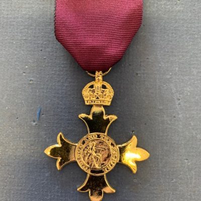 REPLICA OFFICER OF THE ORDER OF THE BRITISH EMPIRE PRE 37
