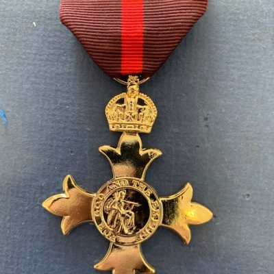 REPLICA OFFICER OF THE ORDER OF THE BRITISH EMPIRE PRE 37