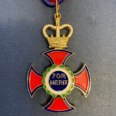 REPLICA UK ORDER OF MERIT DOUBLE SIDED