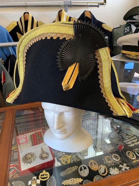 REPLICA 1805 ROYAL NAVY ADMIRALS BICORN 