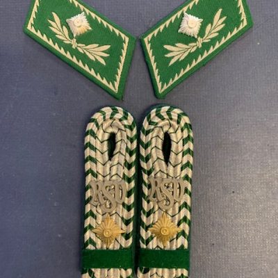ORIGINAL GERMAN CUSTOMS (ZOLL) RANK SET