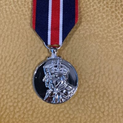REPLICA KING CHARLES 3rd CORONATION MEDAL FULL SIZE