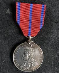 ORIGINAL KING GEORGE V POLICE CORONATION MEDAL