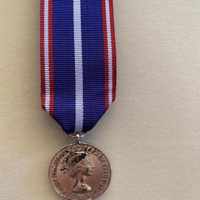 REPLICA ROYAL VICTORIAN MEDAL WITH FOREIGN RIBBON