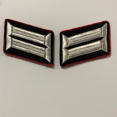 REPLICA WW1 GERMAN ENGINEER OFFICERS COLLAR PATCHES