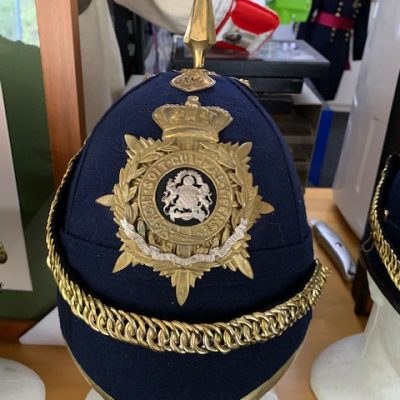 REPLICA BRITISH BLUE CLOTH HELMET OFFICERS VERSION