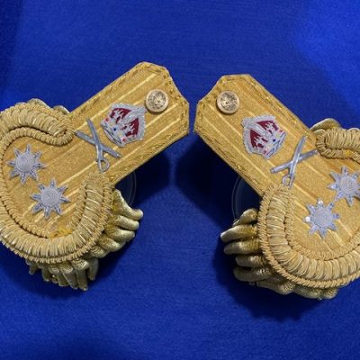 REPLICA ROYAL NAVY EPAULETTES VICE ADMIRAL