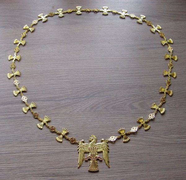 REPLICA SPANISH ORDER OF THE YOKE AND ARROW COLLAR Quarterdeck Medals