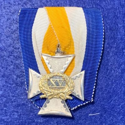 ORIGINAL DUTCH 15 YEARS LONG SERVICE CROSS