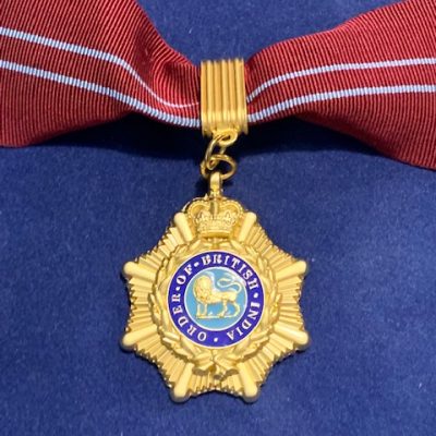 REPLICA ORDER OF BRITISH INDIA 1st CLASS