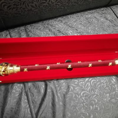 REPLICA BRITISH ARMY FIELD MARSHALS BATON AND CASE