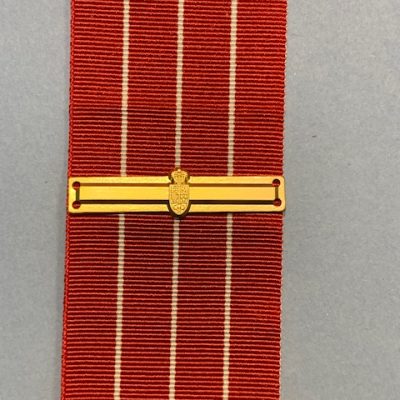 REPLICA CLASP TO THE CANADIAN FORCES DECORATION FULL SIZE