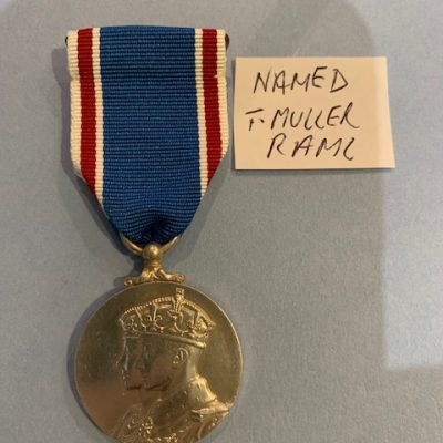 ORIGINAL KGVI CORONATION MEDAL