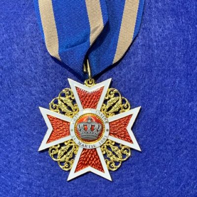 REPLICA ROMANIAN ORDER OF THE CROWN 3rd CLASS