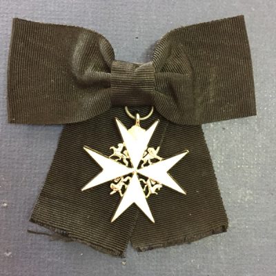 REPLICA OFFICER OF THE ORDER OF ST JOHN ON LADIES BOW