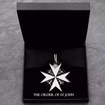 REPLICA COMMANDER OF THE ORDER OF ST JOHN WITH CASE