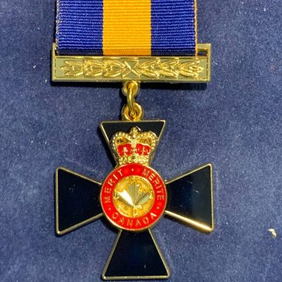 REPLICA OFFICER OF THE CANADIAN ORDER OF POLICE MERIT