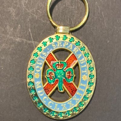 REPLICA SASH BADGE FOR THE ORDER OF SAINT PATRICK