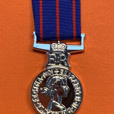 REPLICA QE2 HOUSEHOLD FAITHFUL DERVICE MEDAL, HIGH DEMAND