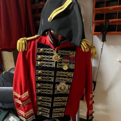 REPLICA BRITISH GENERAL UNIFORM BATTLE OF WATERLOO PERIOD