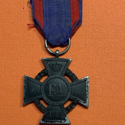 ORIGINAL WW1 OLDENBERG WAR CROSS 2nd CLASS