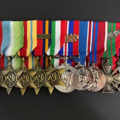 REPLICA MEDAL SET AS WORN BY PRINCE PHILLIP 1953
