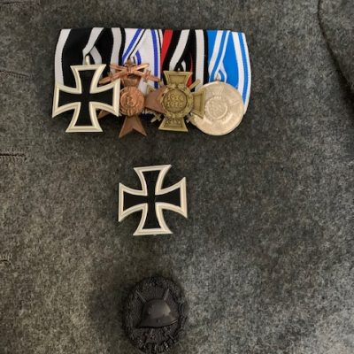 REPLICA MEDALS AS AWARDED TO ADOLF HITLER