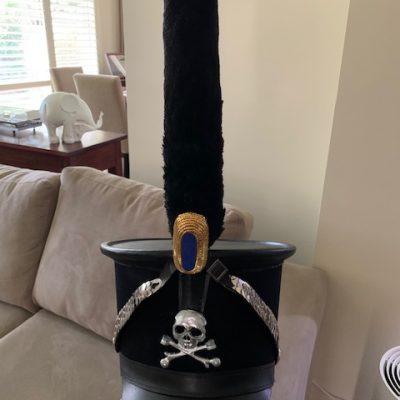 REPLICA 1815 BRUNSWICK HUSSARS SHAKO SIZE 59