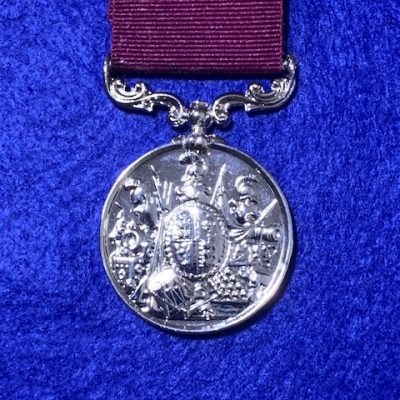 REPLICA QUEEN VICTORIA ARMY LONG SERVICE AND GOOD CONDUCT MEDAL