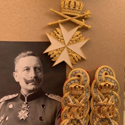 REPLICA KAISER's SHOULDER BOARDS AND THE ORDER OF ST JOHN